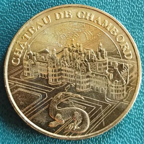 MDP DEPT 41 CHATEAU DE CHAMBORD Médaille Jeton Touristique 2007 EUR 4