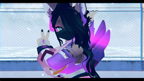 VRChat MMD Paloma The Cyborg Wolf IY MMD World Good Bye