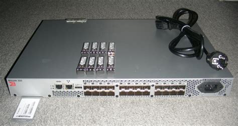 Brocade Silkworm 300 8gb 24 Port Switch 8 Ports Aktiv Inkl 8x 4gb Sfp Ebay