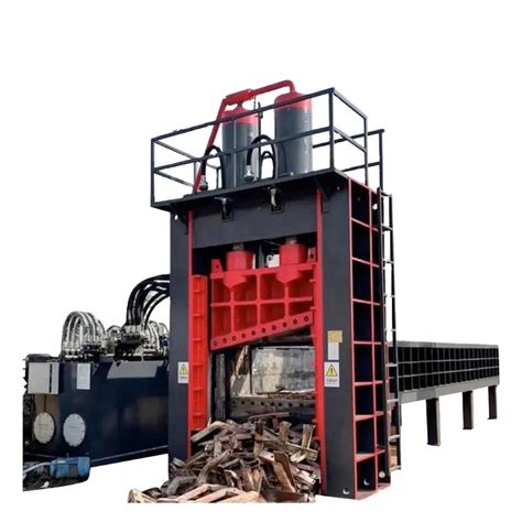 Heavy Metal Scrap Gantry Shear Cutting Machines Hydraulic Guillotine