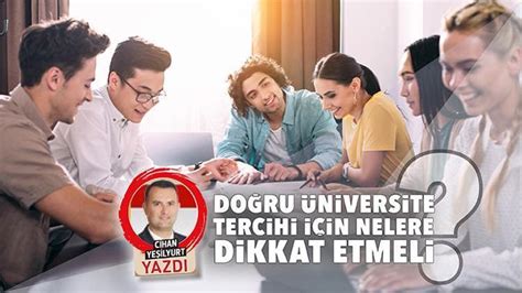 Doğru üniversite tercihi için nelere dikkat etmeli Son Dakika Eğitim