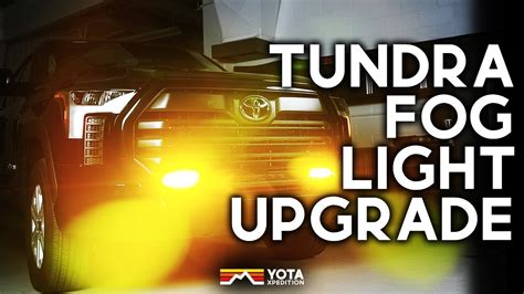 2022 2024 Tundra Diode Dynamics Fog Light Install Yota X Youtube