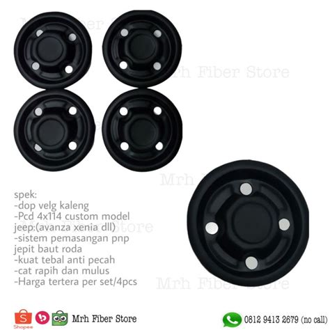 Jual Center Dop Velg Kaleng Pcd X Shopee Indonesia