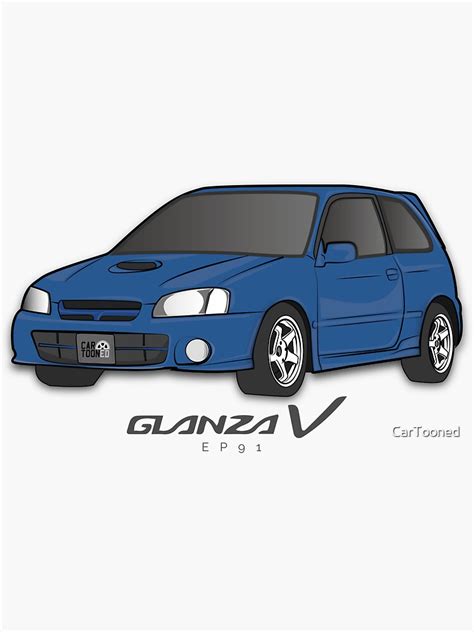 Glanza V Ep91 Sticker For Sale By Cartooned Redbubble