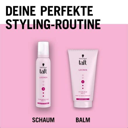 Schwarzkopf taft Styling Balm LOCKEN Halt 3 150 ml dauerhaft günstig