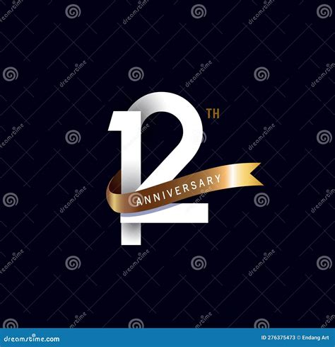 Years Anniversary Vector Number Icon Birthday Logo Label Black And