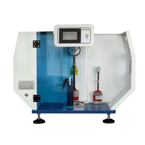 Plastic Cantilever Beam Impact Testing Machine Digital Charpy Impact