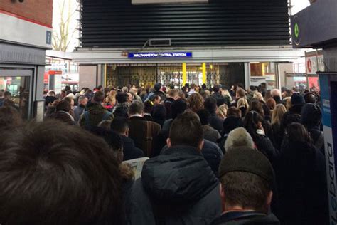 Walthamstow station evacuated at rush hour sparking Victoria line delays | London Evening ...