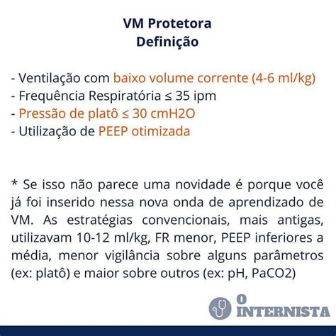 Resumo Ventilacao Mecanica Protetora Ventilaçao Mecanica