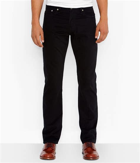 Levis Mens 514 Straight Fit Soft Twill Pants In Black For Men Save 47 Lyst