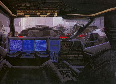 Сoncept art for Blade Runner by Syd Mead (1982) - Blog