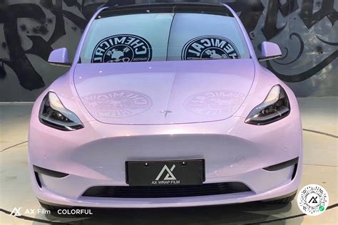 特斯拉model Y 星黛紫