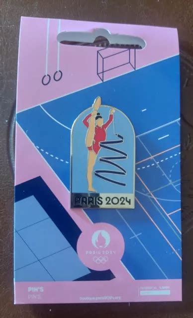 Pins Jeux Olympiques Jo Paris Neuf Gymnastique Grs Eur