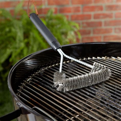 Weber Grillbürste Dreiseitig 30 Cm Rot Günstig Kaufen Weber Grillen De