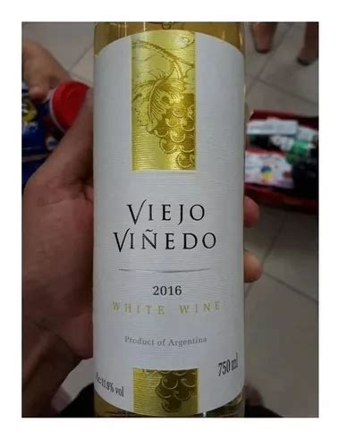 Vino Argentino Mendoza Blanco Viejo Viñedo 750ml 13 V v