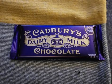 Cadbury Dairy Milk Chocolate Bar G Anniversary Edition