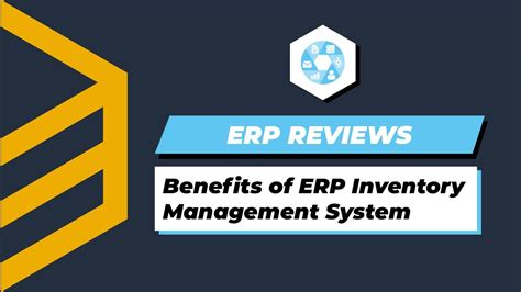 Benefits Of Erp Inventory Management System Youtube