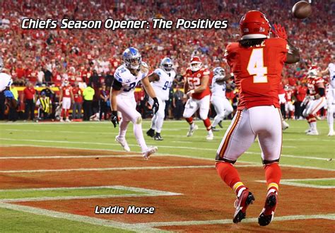 Chiefs Season Opener: The Positives