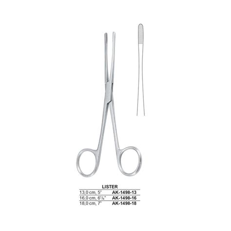 Lister Dressing Forceps Akhyar Surgical