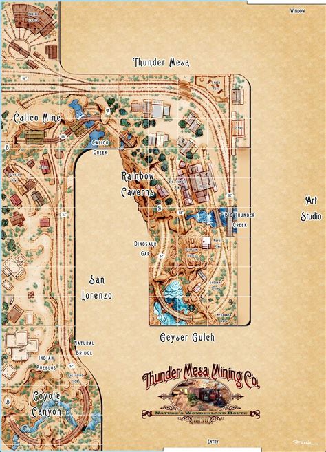 Thunder Mesa Mining Co On30 Complete Plan Revised 4916 Here Is The