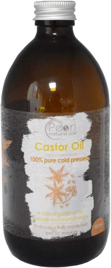 500ml 100 Pure Cold Pressed Castor Oil Vegan Hexane Free Non Gmo