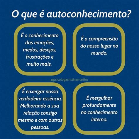 O que é autoconhecimento Emoções Relações Compreensão