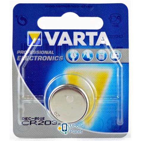 Купить Varta CR2032 Lithium (06032101401) в Одессе, Львове цена со ...