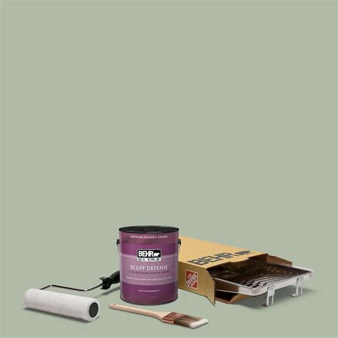 BEHR 1 Gal N390 3 Jojoba Extra Durable Eggshell Enamel Interior Paint