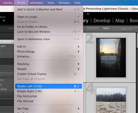 How To Rotate An Image In Lightroom