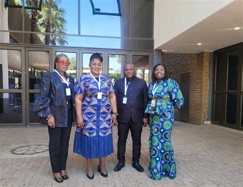 Ama Dokua And Others At Th Agoa Forum In South Africa Dailymailgh