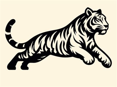 Premium Vector Cool Tiger Illustration Logo Vector
