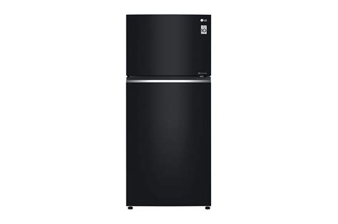 Lg 547l Top Freezer Fridge In Black Curved Glass Finish Lg Malaysia