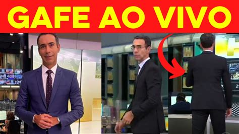 César Tralli Comete Gafe No Jornal Hoje E Vira Meme Nas Redes Sociais