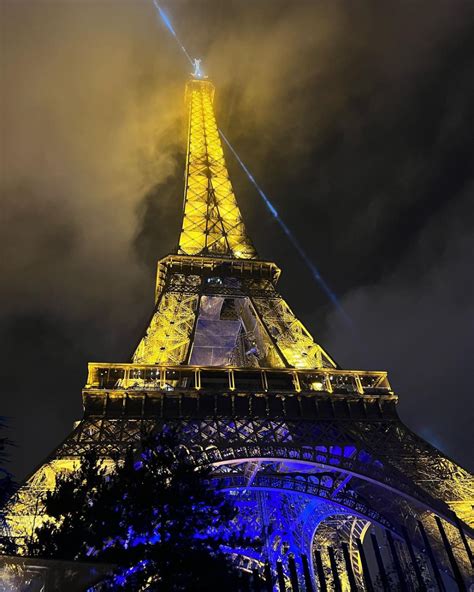 The Stunning Eiffel Tower at Night