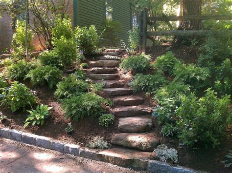 Affordable Front Yard Walkway Landscaping Ideas 52 Sloped Backyard