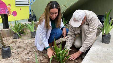 Agentes Del HPMI Mejoran El Ambiente De Los Patios Que Curan El Alma