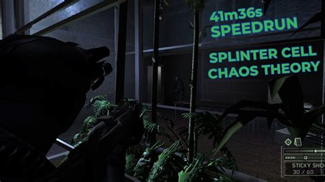 Splinter Cell Chaos Theory In M S World Record Speedrun Youtube