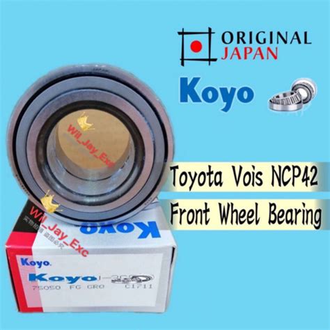 TOYOTA VIOS FRONT WHEEL BEARING NCP42 KOYO JAPAN