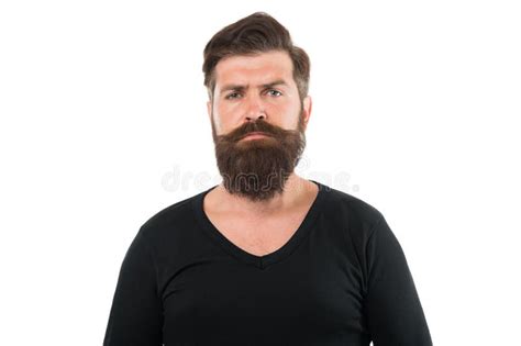 Unkempt Man Stock Photo Image Of Beard Reflection View 6161000