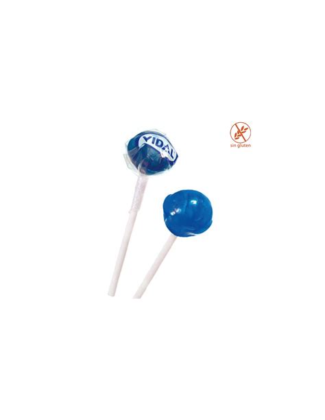 Caramelos Chupa Pompitos Azules Uds Vidal Golosinas