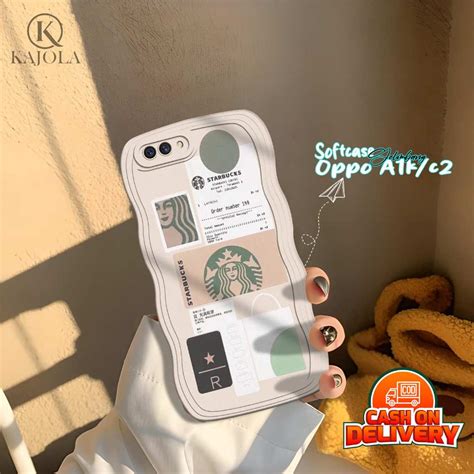 Jual Case Gelombang Oppo A K Realme C Motif Aesthetic Bahan Softcase