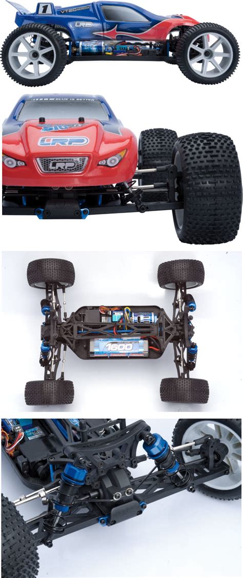 LRP S10 Blast TX 1 10 Elektro Truggy 2 4GHz RTR Rot Blau 120501