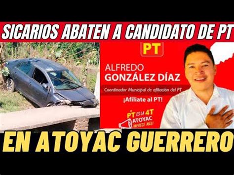 SICARIOS ABATIERON A ALFREDO GONZÁLEZ CANDIDATO DEL PT A LA ALCALDIA DE