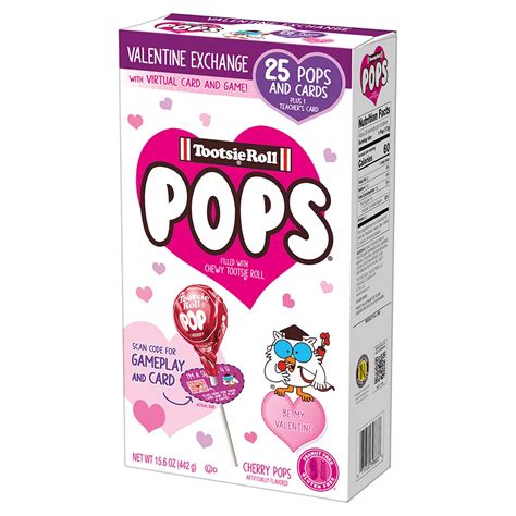 Tootsie Roll Cherry Pops Valentines Exchange Candy Shop Candy At H E B