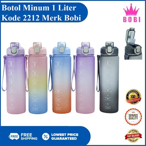 Jual Botol Air Minum Motivasi Liter Kode Botol Minum Viral