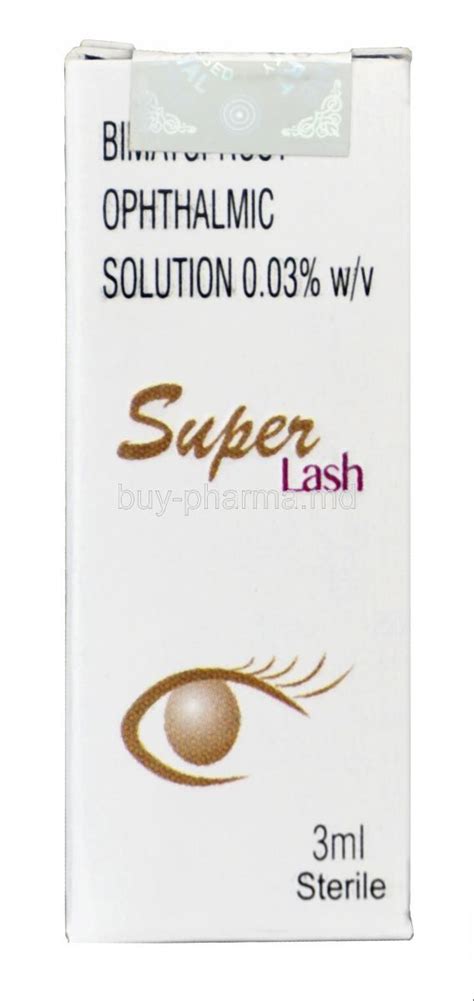 Buy Super Lash Bimatoprost Eyedrops Online