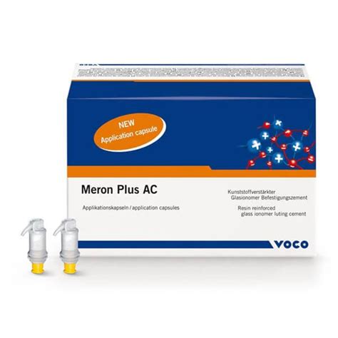 Meron Plus Resin Reinforced Glass Ionomer Luting Cement Capsule