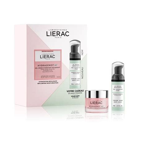 Lierac Set Hydragenist Gel Crema Mousse Limpiadora