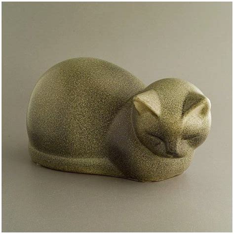 Cat Designed By Lisa Larson For Keramik Studio Expresses Her Intimate