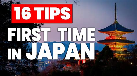 16 ESSENTIAL Japan Tips For First Time Travelers YouTube